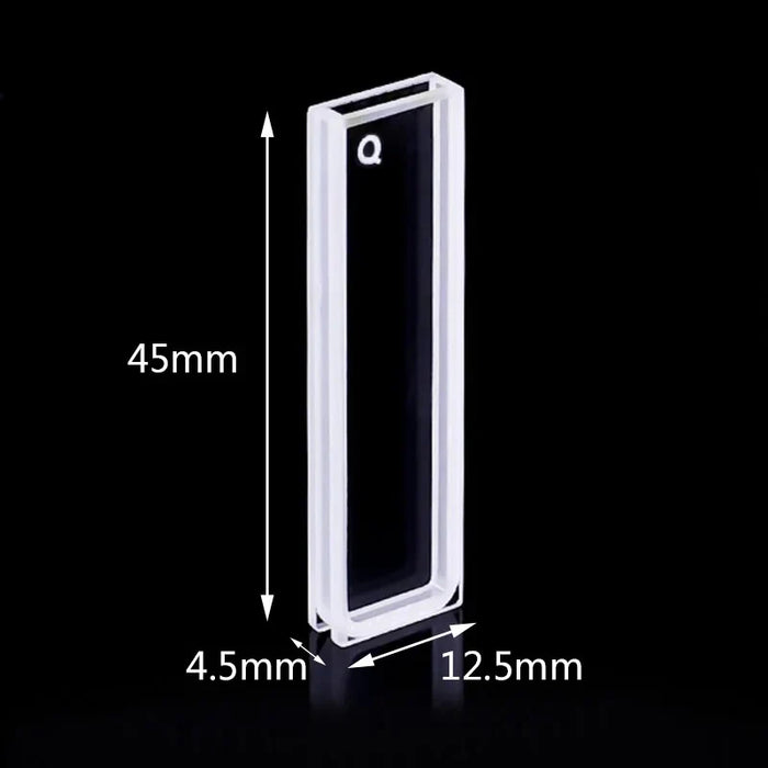 700ul Quartz Cuvette with Lid Quartz Cell Spectrophotometers | NEXACULE - UV Quart Cuvettes
