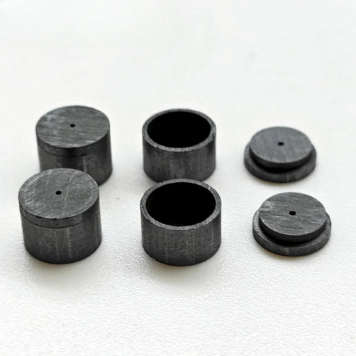 40μl Graphite Crucible with Lid Same Size As TA 960072.901/ 960239.901 for TA Instruments/TA Graphite Pans with Lids | NEXACULE - Crucible with lid