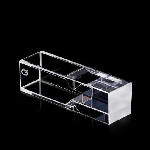 Quartz Micro Fluorescence Cuvette Cell Central Height 15mm | NEXACULE - Subminiature Cuvettes