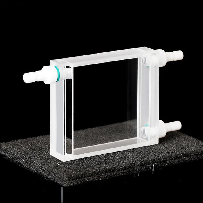 27ml Quartz Flow Cell Cuvette pLAh length 10mm Two Way Light | NEXACULE - Flow Cuvettes