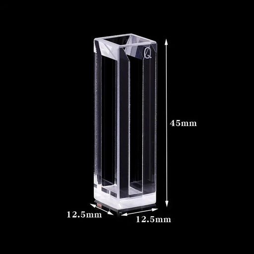1400ul Sub-Micro Quartz Fluorescence Cuvette With Lid 10mm | NEXACULE - Subminiature Cuvettes