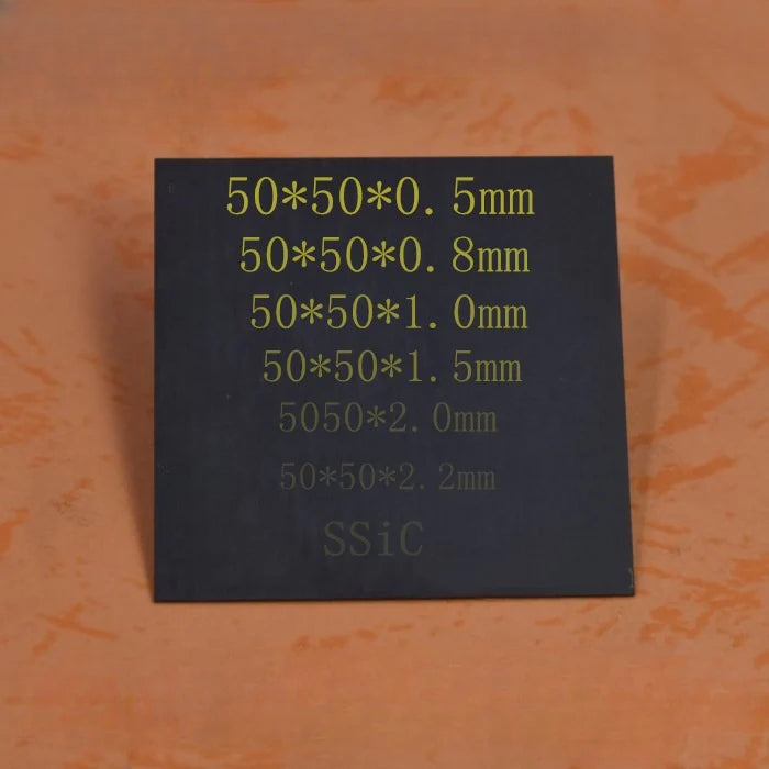 Silicon Carbide Disc Sic Wear-resisting Plate Square | NEXACULE - Silicon Carbide Plates