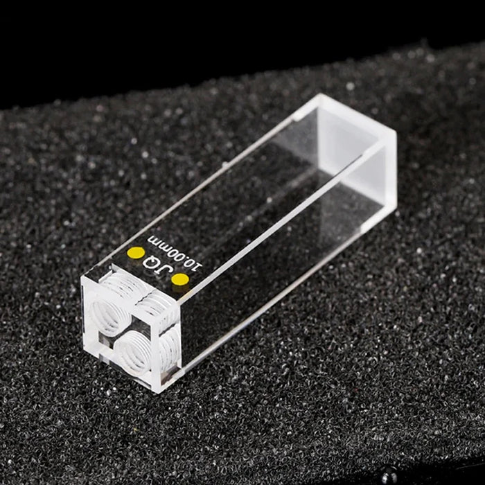 3.5ml Quartz Fluorometer Flow 10mm Cuvette Closed Cells10mm | NEXACULE - Sealed Cuvettes