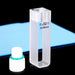 3.5ml Quartz Cuvette Cell with Screw Cap Sealed Cuvette10mm | NEXACULE - Sealed Cuvettes