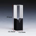 Sub-Micro Quartz Cell with Black Walls and Lid | NEXACULE - Subminiature Cuvettes