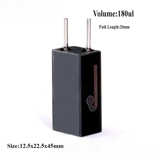 Quartz Fluorescence Flow Cuvette with Stainless Tube | NEXACULE - Flow Cuvettes